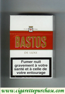 Bastos De Luxe cigarettes hard box
